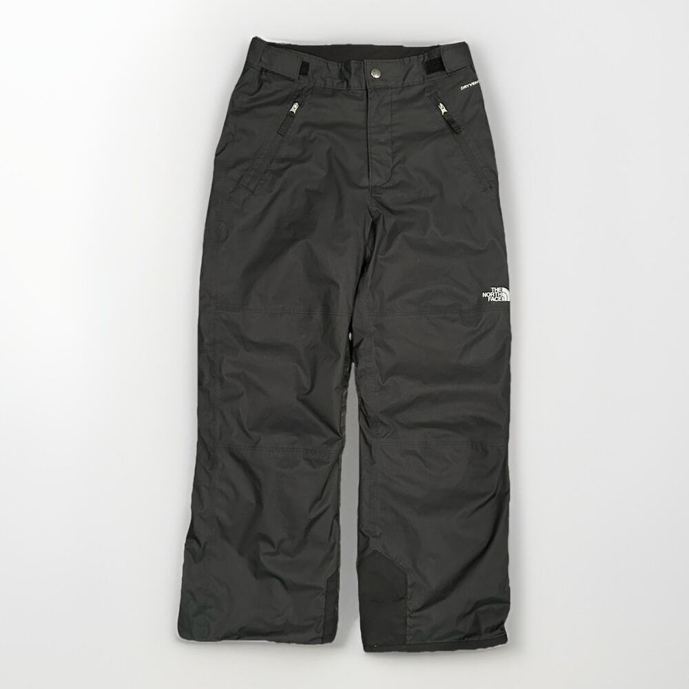 The North Face Ski Snowboard Pants Kids Boys 14 16 Large Black EZ Grow Insulated
